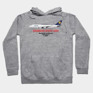 Boeing B747-400 - Duetsche Lufthansa "Old Colours" Hoodie